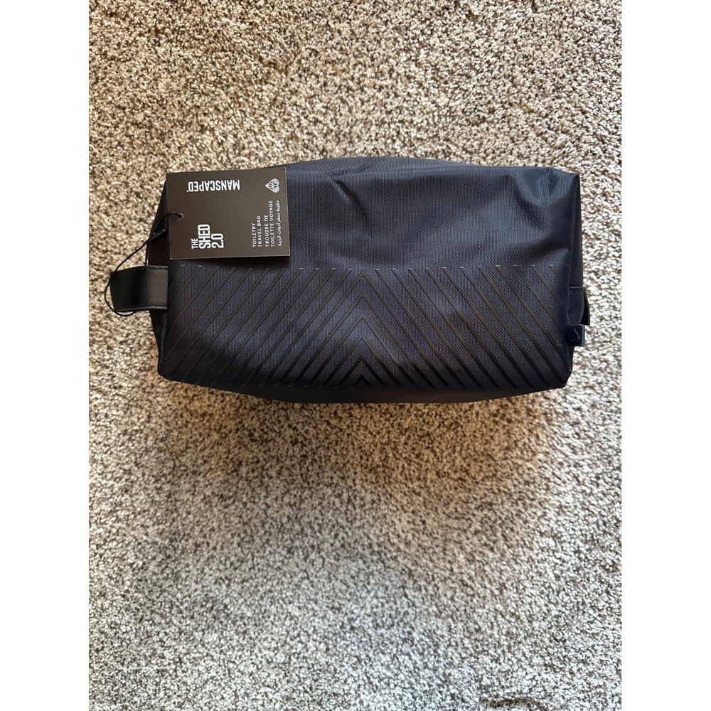 NWT MANSCAPED The Shed 2.0 Toiletry Bag, Premium Quality Men's Travel Bag
